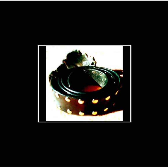 New Rare & Unique Top Grade Genuine Leather Authentic Hand-crafted E.Armani Belt main image 9